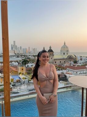 Women’s Taupe Cutout Maxi Dress with Spaghetti Straps